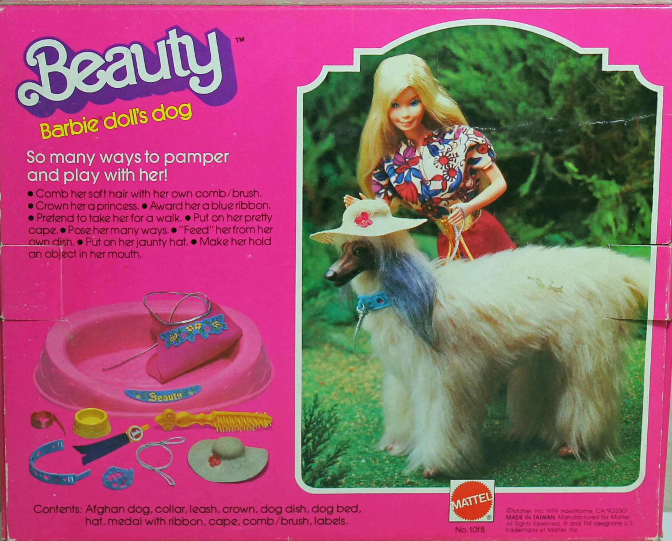 1979 Barbie's Afghan Dog Beauty (1018)
