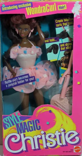 1988 Style Magic Christie Barbie (1288)