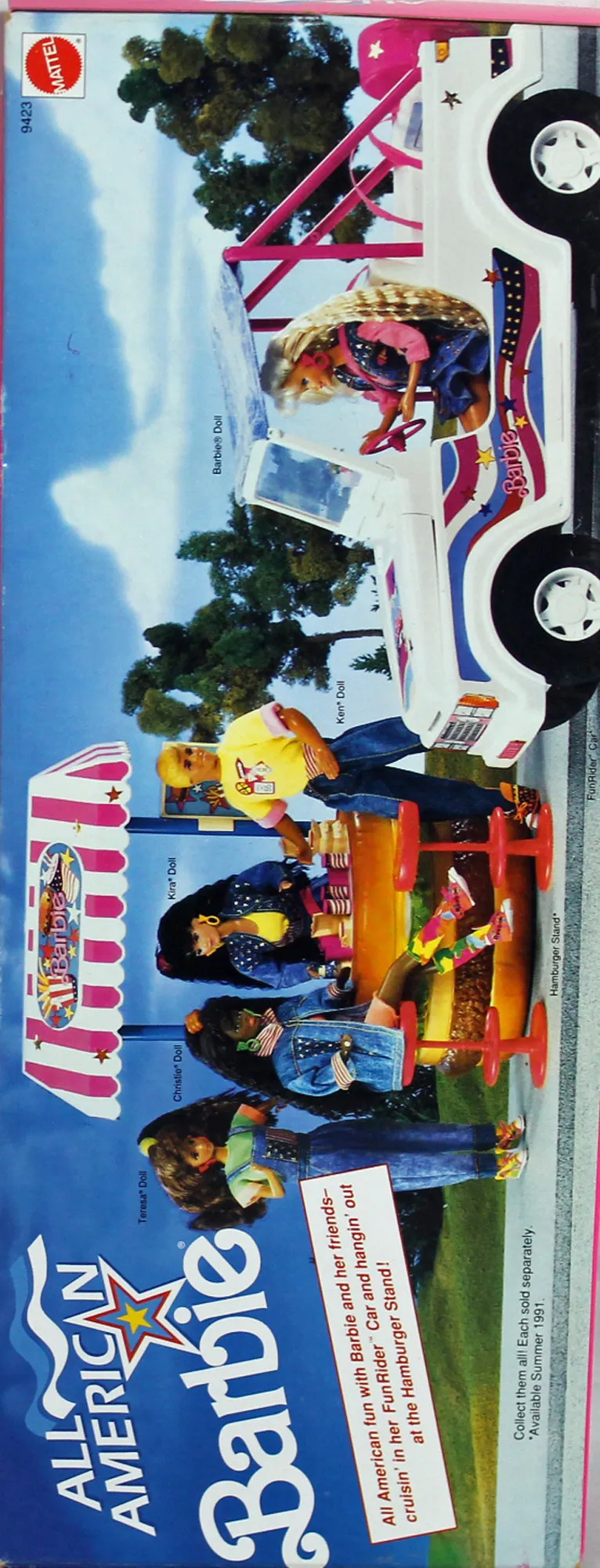 1990 All American Barbie (9423)