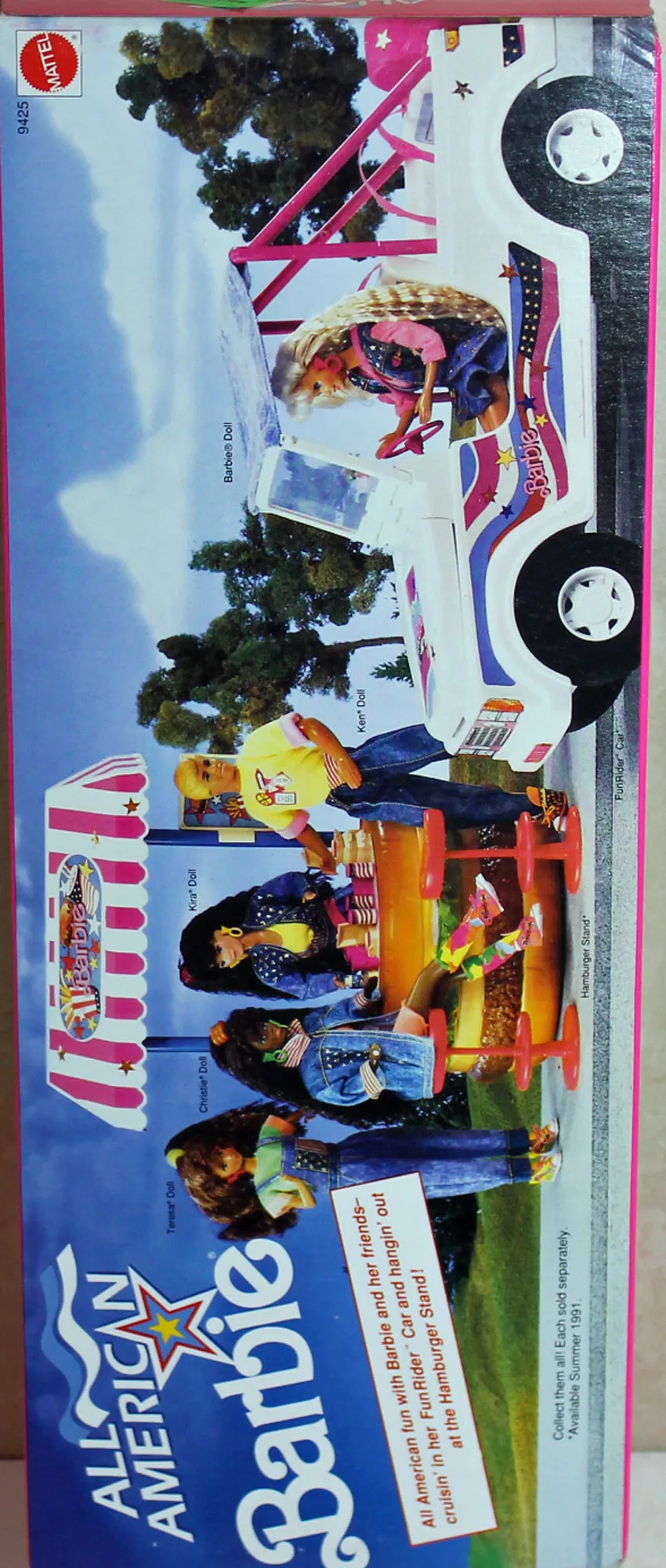 1990  All American Christie Barbie (9425) - African American