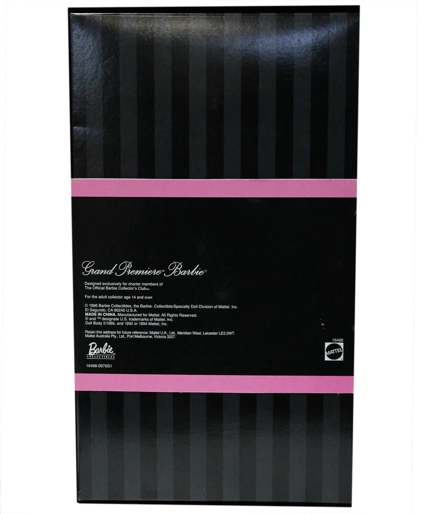 1997 Grand Premiere Barbie (16498)