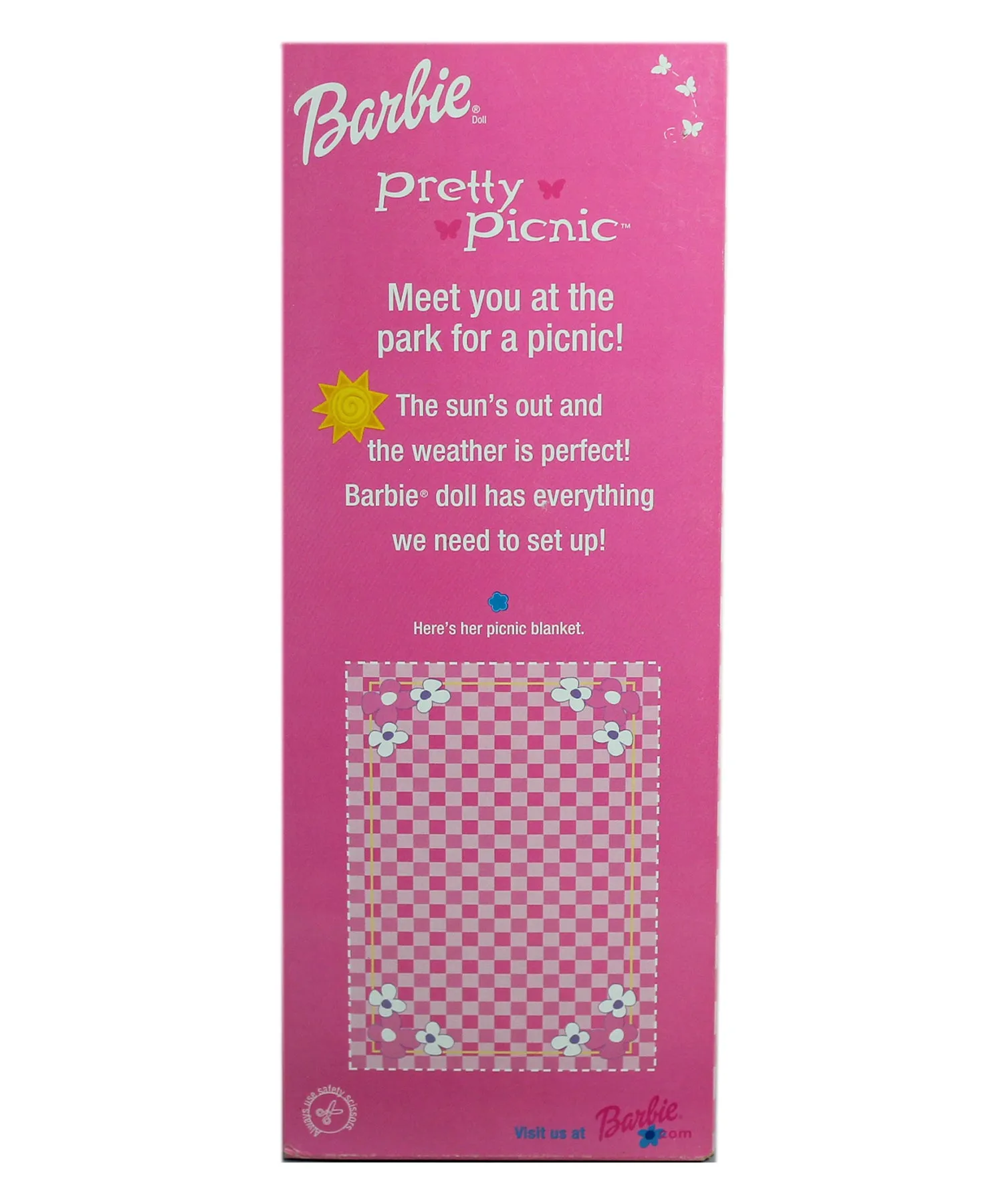 2000 Pretty Picnic Barbie (50615) - Blonde hair