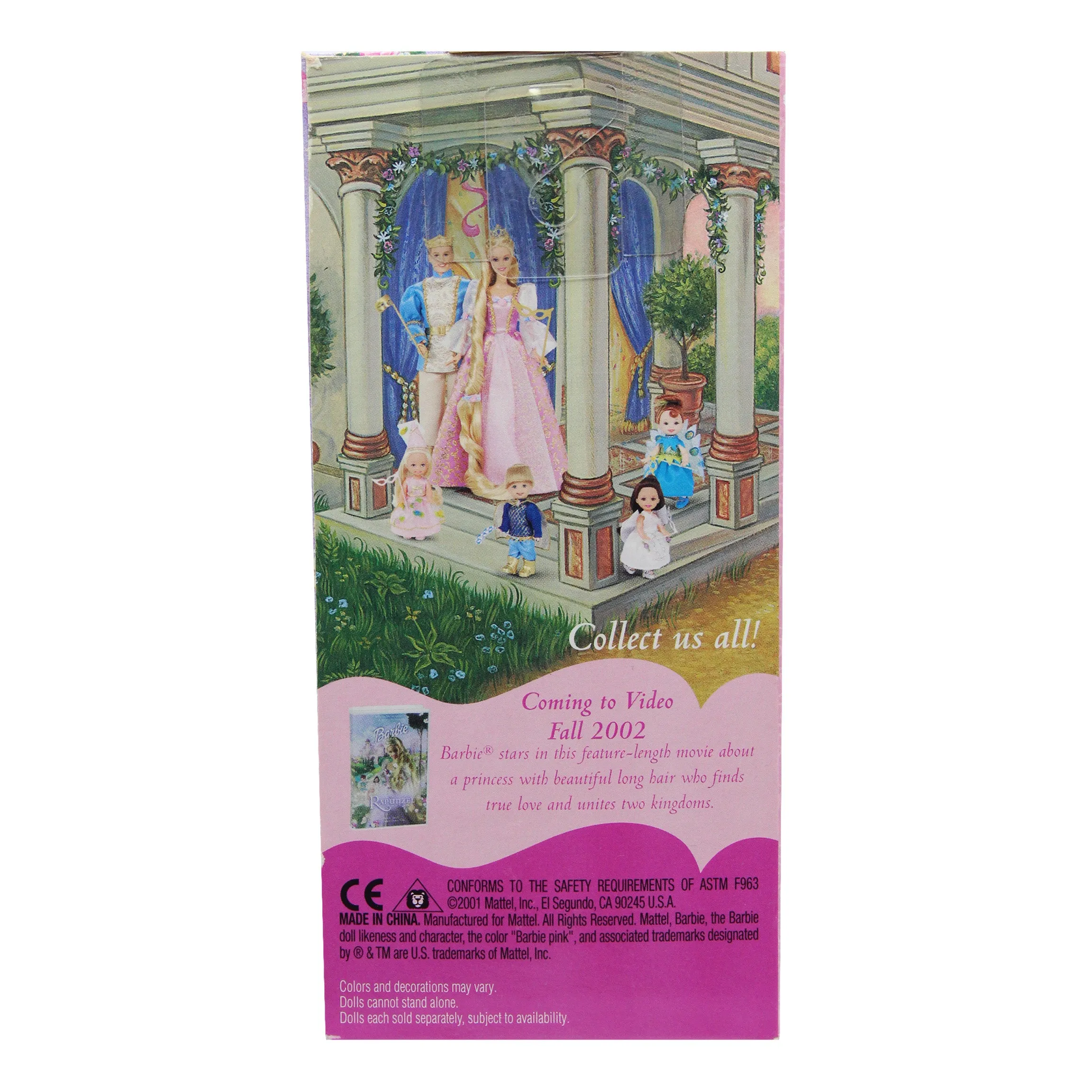 2001 Rapunzel Melody as the Angel Princess Barbie (55954)