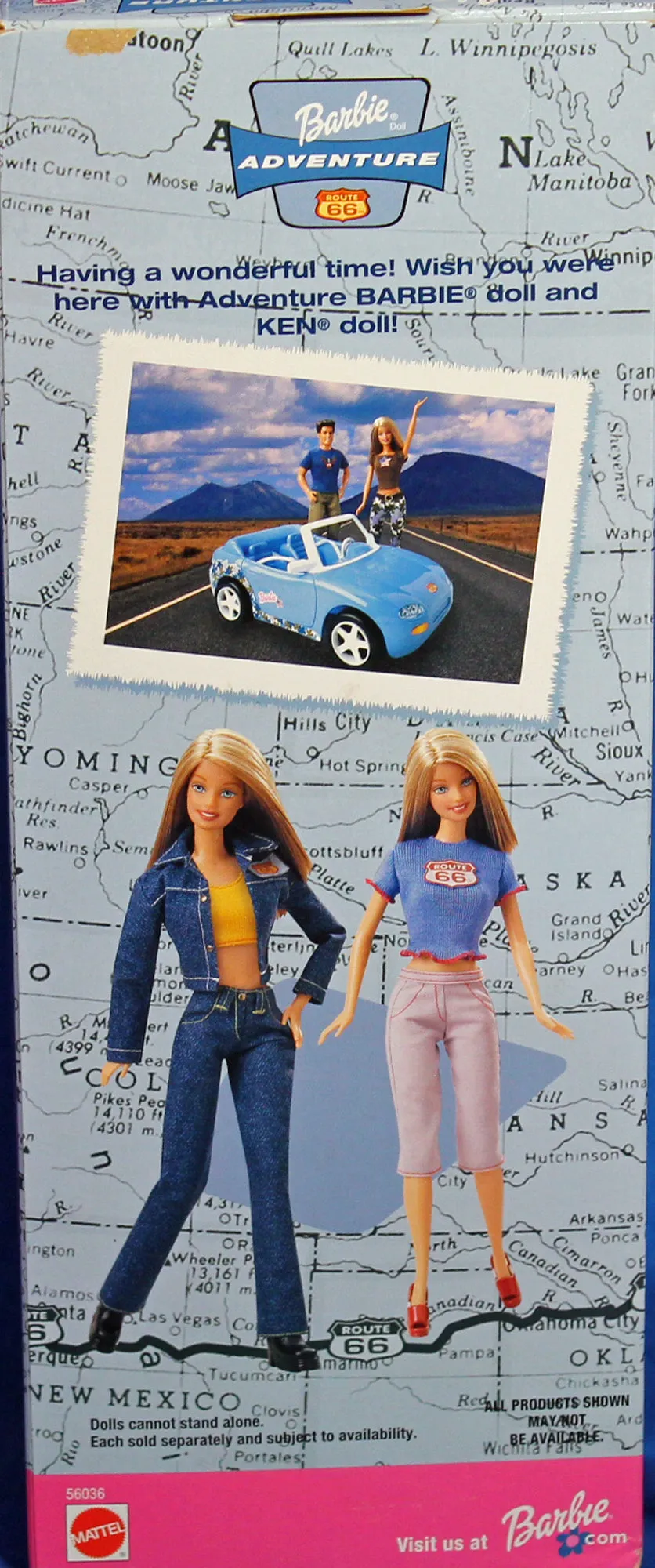 2002 Route 66 Adventure Barbie (56036)