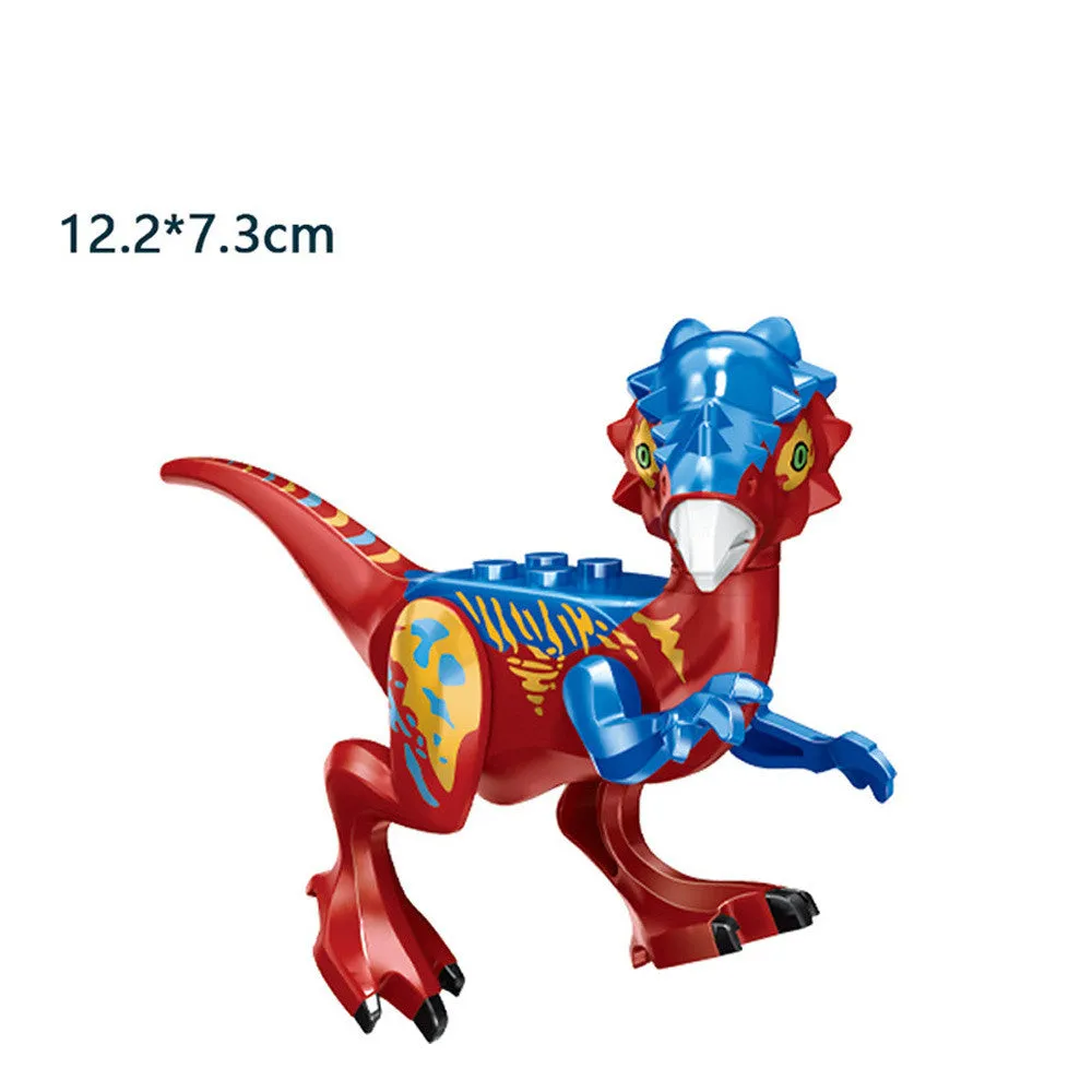 Assembled Jurassic Dinosaur Educational Building Blocks