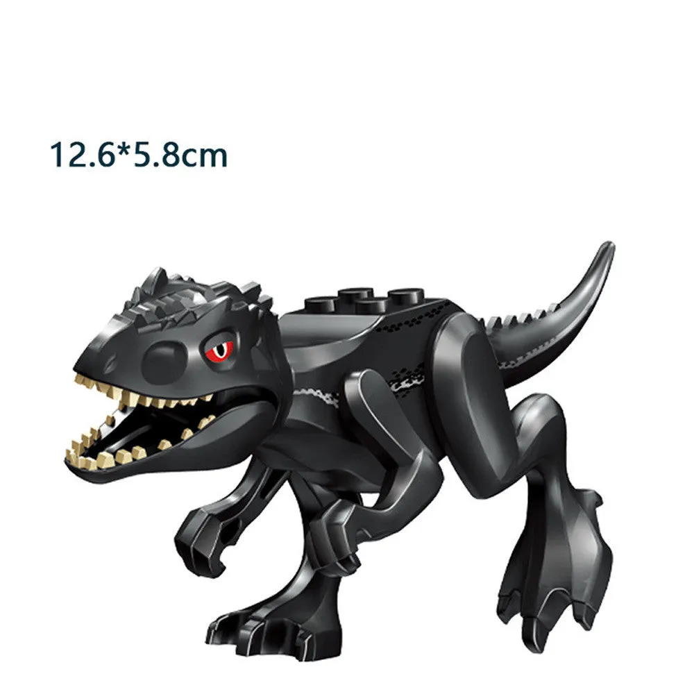 Assembled Jurassic Dinosaur Educational Building Blocks