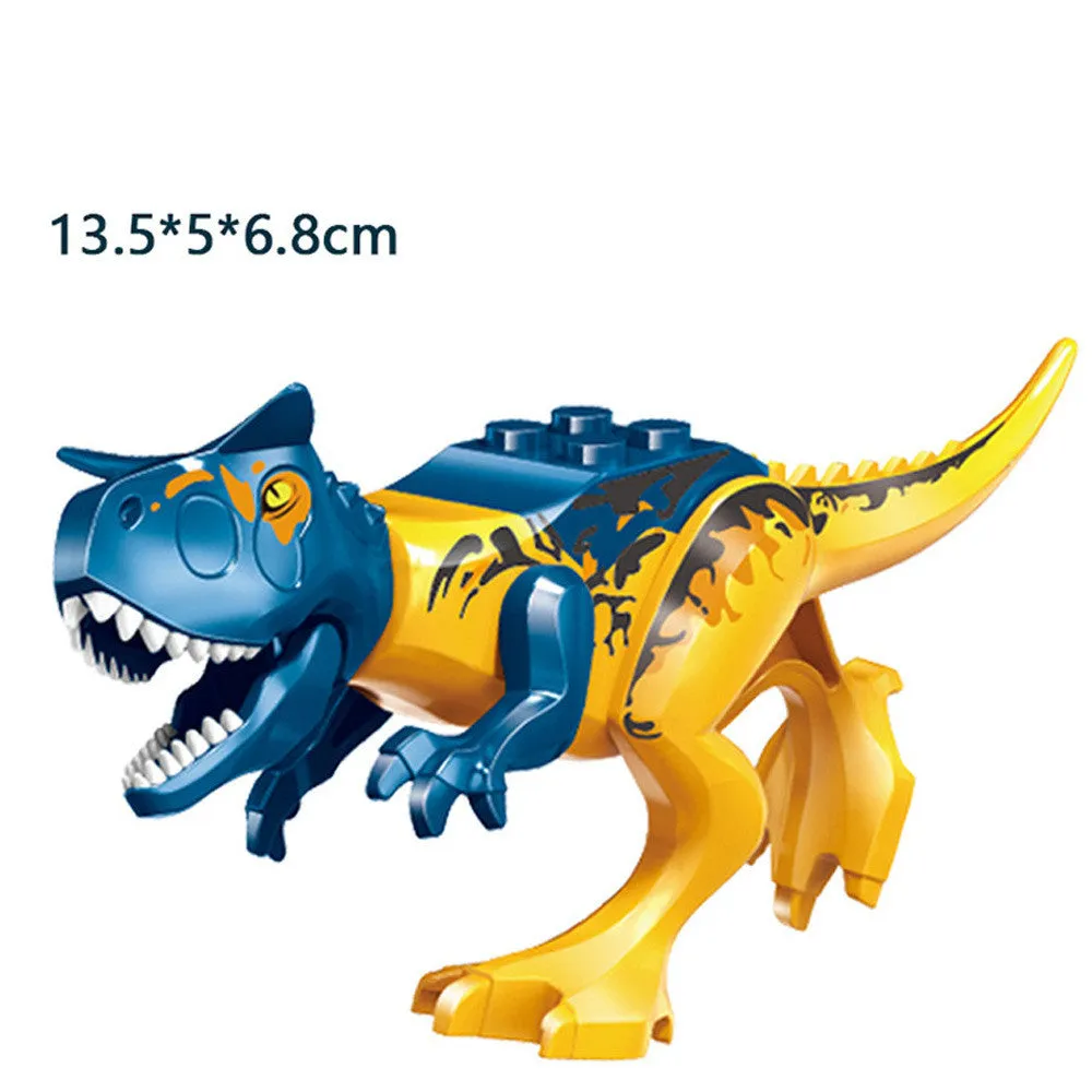 Assembled Jurassic Dinosaur Educational Building Blocks
