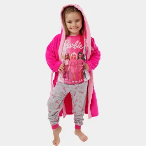 Barbie Pyjamas and Dressing Gown Set