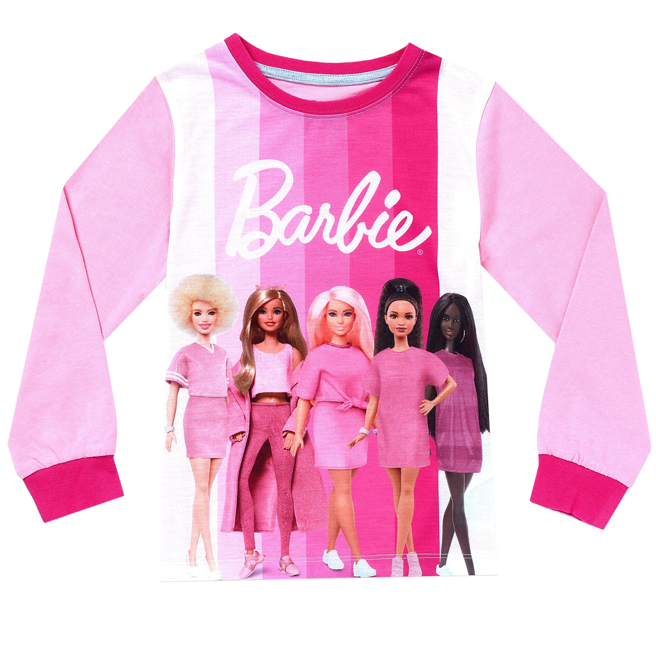 Barbie Pyjamas and Dressing Gown Set