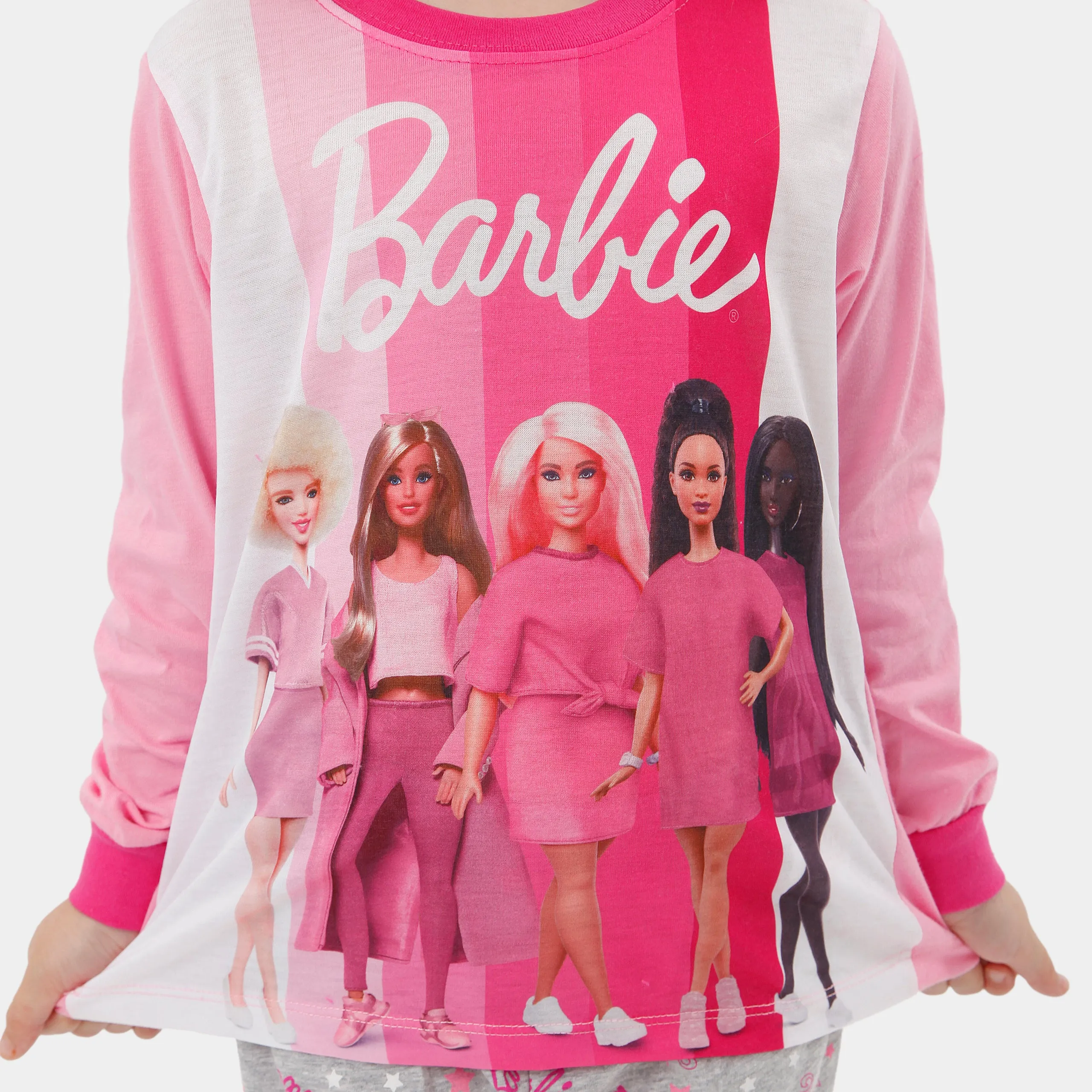 Barbie Pyjamas and Dressing Gown Set