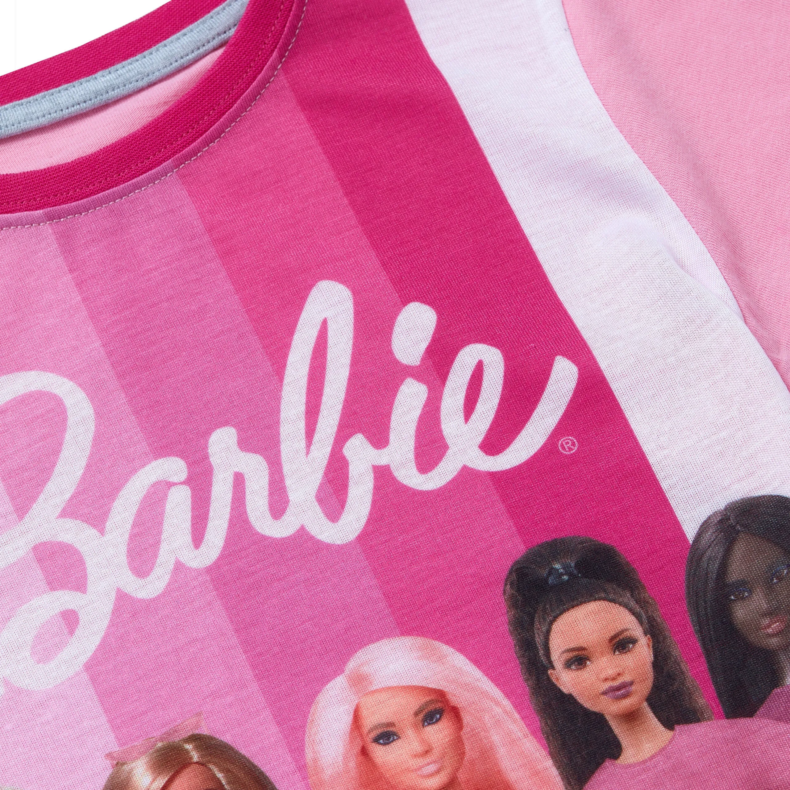 Barbie Pyjamas and Dressing Gown Set