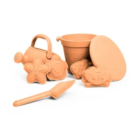 Bigjigs Silicone Beach Toys Bundle - Apricot