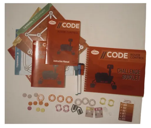 //CODE: Rover Control Programming Game Series- <Used Item- Great Condition-Markers replaced>