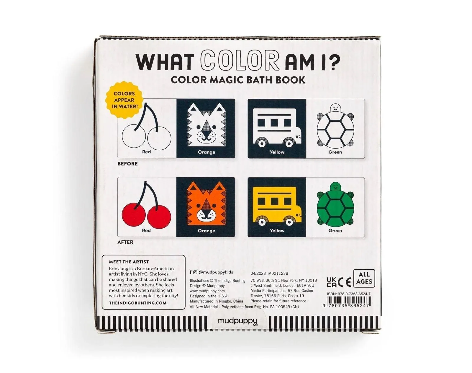 Color Magic Bath Book