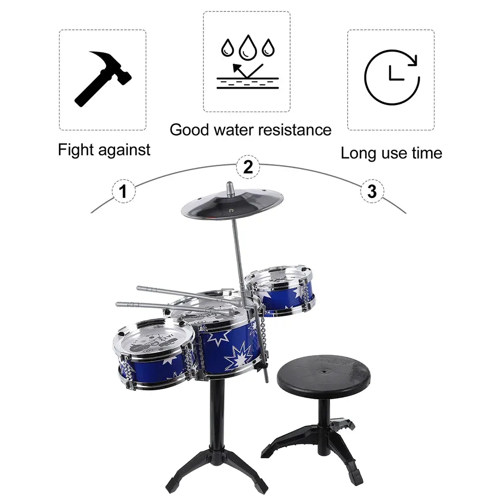 Creative Kids Percussion Drum Kit - Fun Educational Music Toy for Children