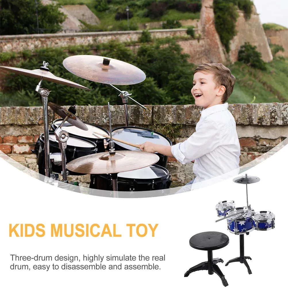 Creative Kids Percussion Drum Kit - Fun Educational Music Toy for Children