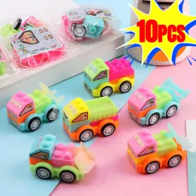 Creative Mini Building Blocks Engineering Car Toys for Kids