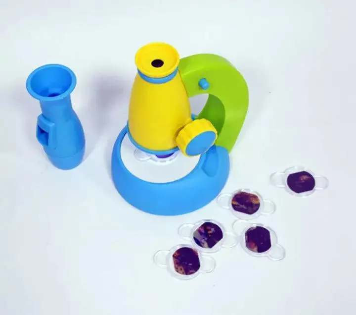 Creative Science Activity Home School Science Educational Toy Gift Refined Biological Microscope For Kids Children