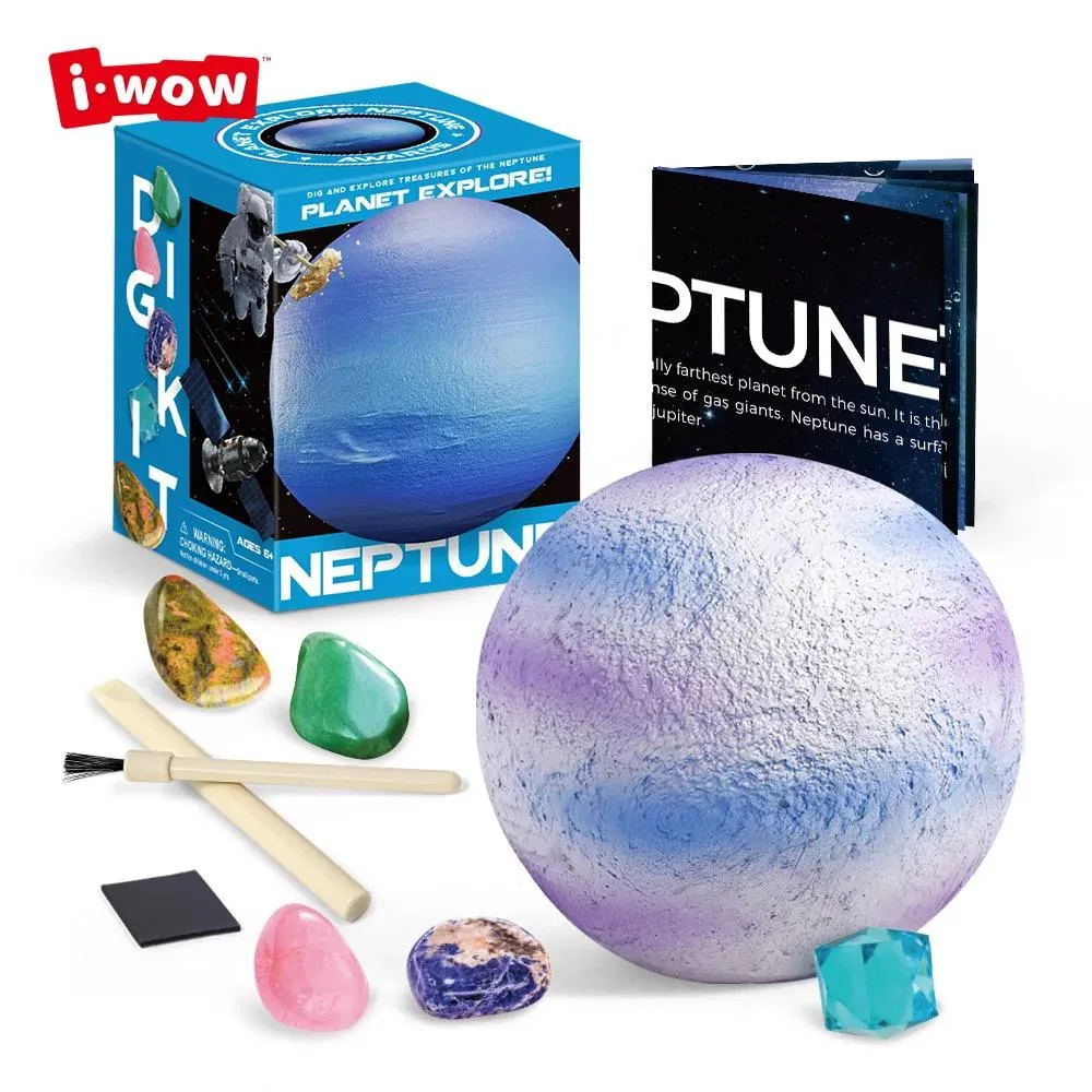DIY Planet Toy Set For Kid Gemstone Mineral Dig It Out