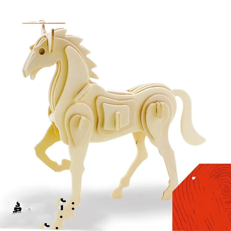 Educational 3D Wooden Puzzles for Children on Netflix