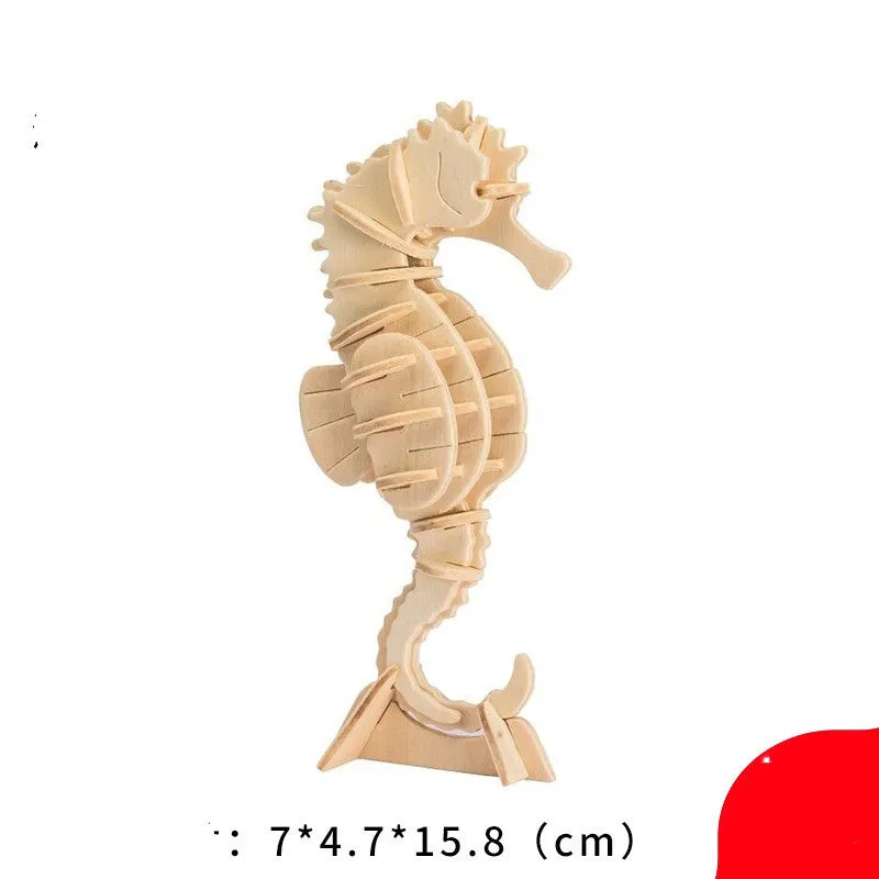 Educational 3D Wooden Puzzles for Children on Netflix