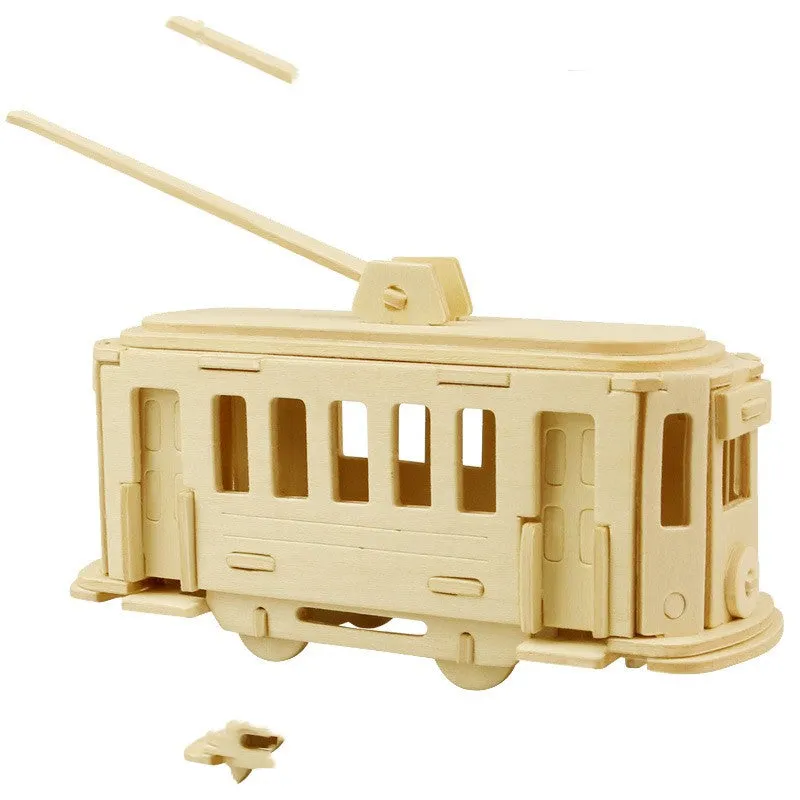 Educational 3D Wooden Puzzles for Children on Netflix