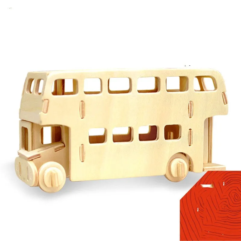 Educational 3D Wooden Puzzles for Children on Netflix