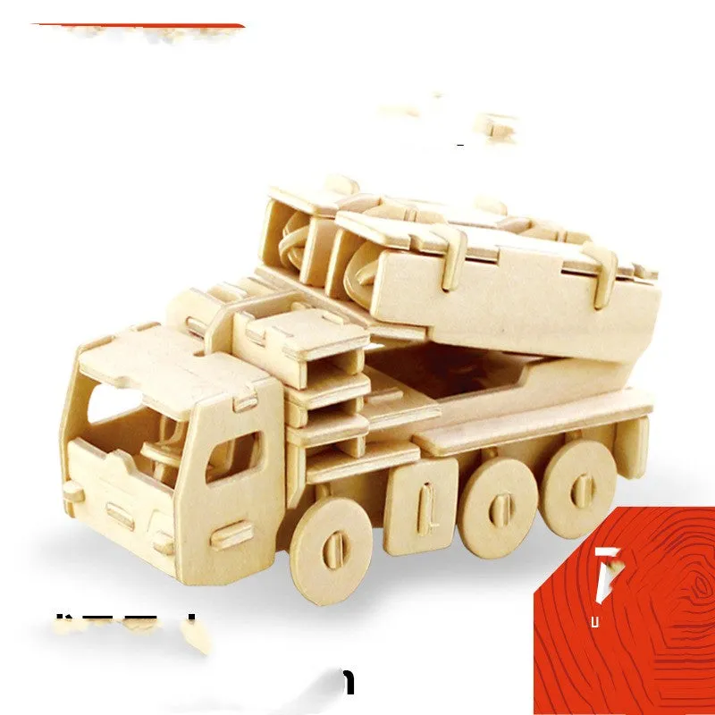 Educational 3D Wooden Puzzles for Children on Netflix