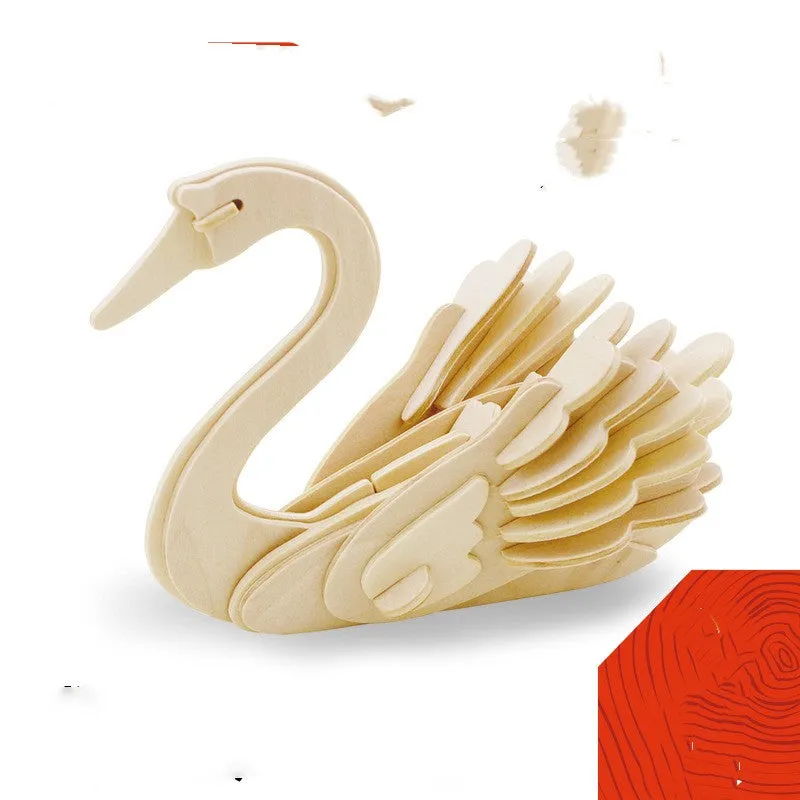 Educational 3D Wooden Puzzles for Children on Netflix