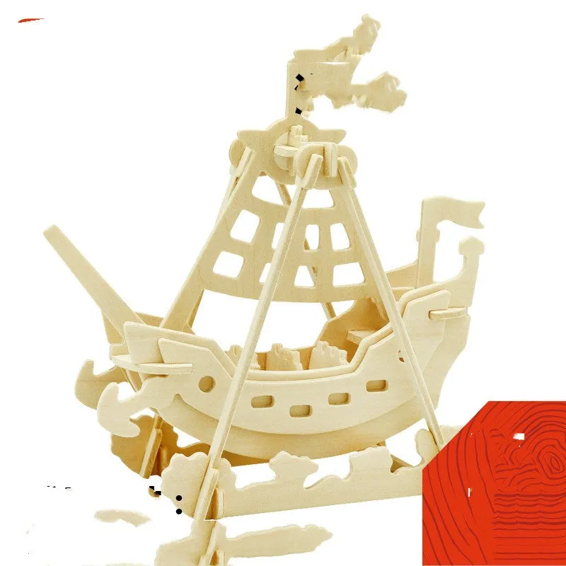 Educational 3D Wooden Puzzles for Children on Netflix