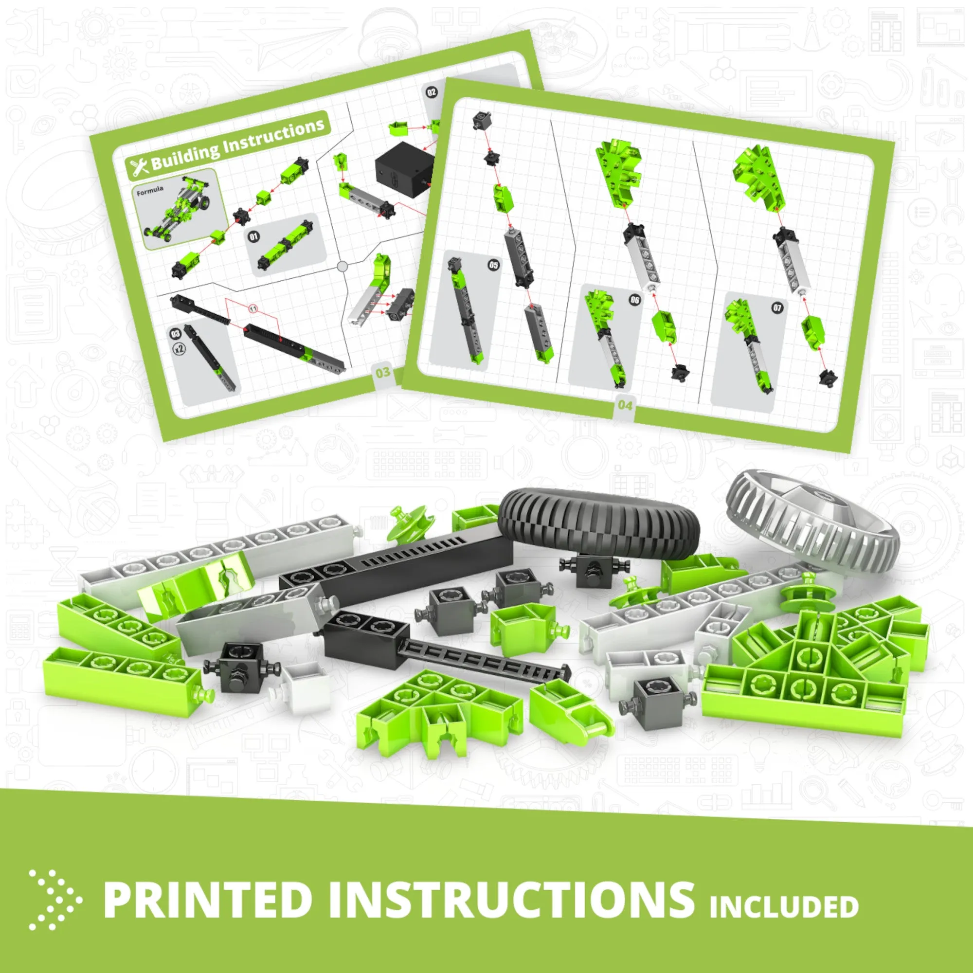 Engino Creative Builder 30 Models Motorized Set – Multi Model Set