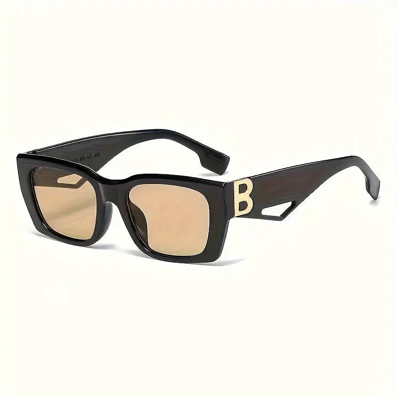 Fashion Simple Large Frame Sunglasses Hip-hop Hollowed Out Personality Street Photography Sunglasses