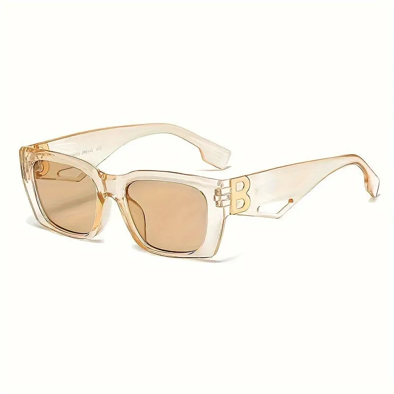Fashion Simple Large Frame Sunglasses Hip-hop Hollowed Out Personality Street Photography Sunglasses