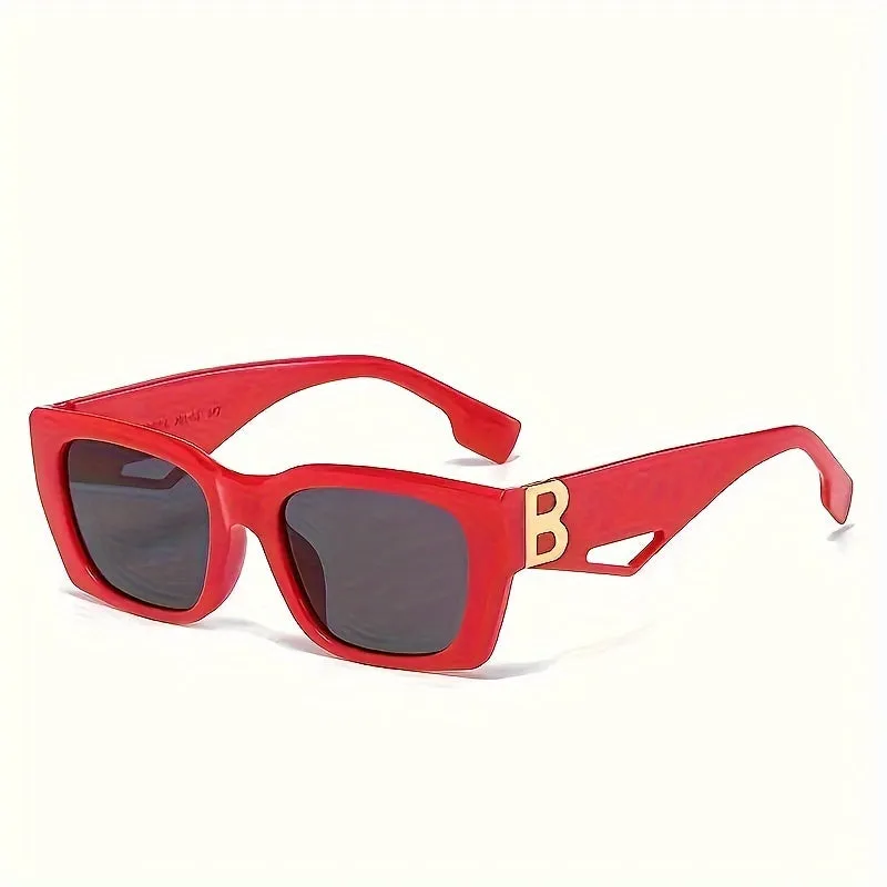 Fashion Simple Large Frame Sunglasses Hip-hop Hollowed Out Personality Street Photography Sunglasses