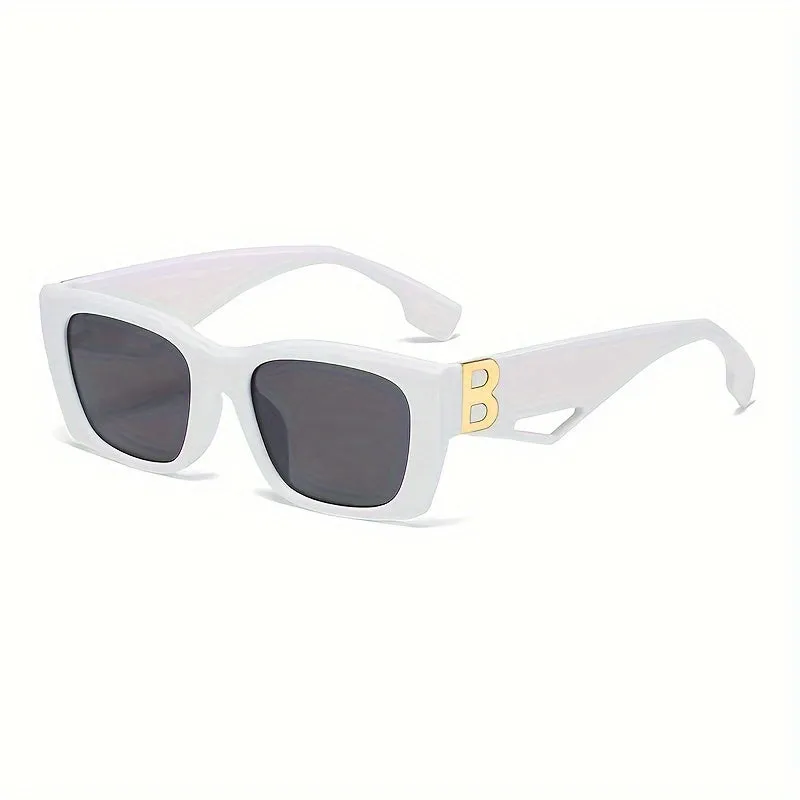 Fashion Simple Large Frame Sunglasses Hip-hop Hollowed Out Personality Street Photography Sunglasses