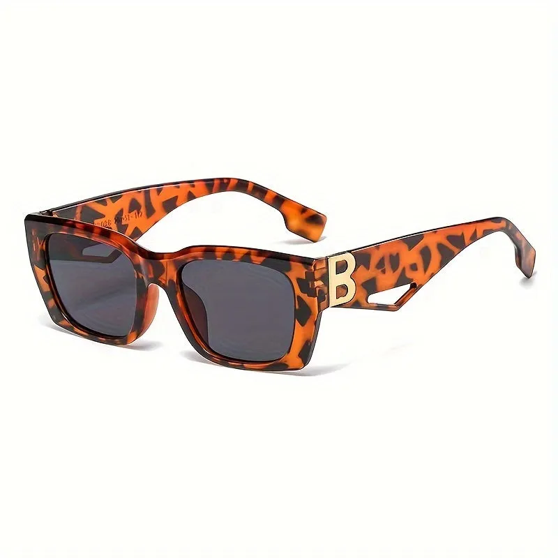 Fashion Simple Large Frame Sunglasses Hip-hop Hollowed Out Personality Street Photography Sunglasses