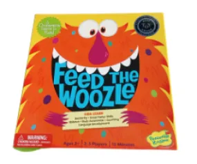 Feed The Woozle™ Cooperative Game for Kids - 2 to 5 Players - Ages 3  <Used Item- Opened Box- Excellent Condition>
