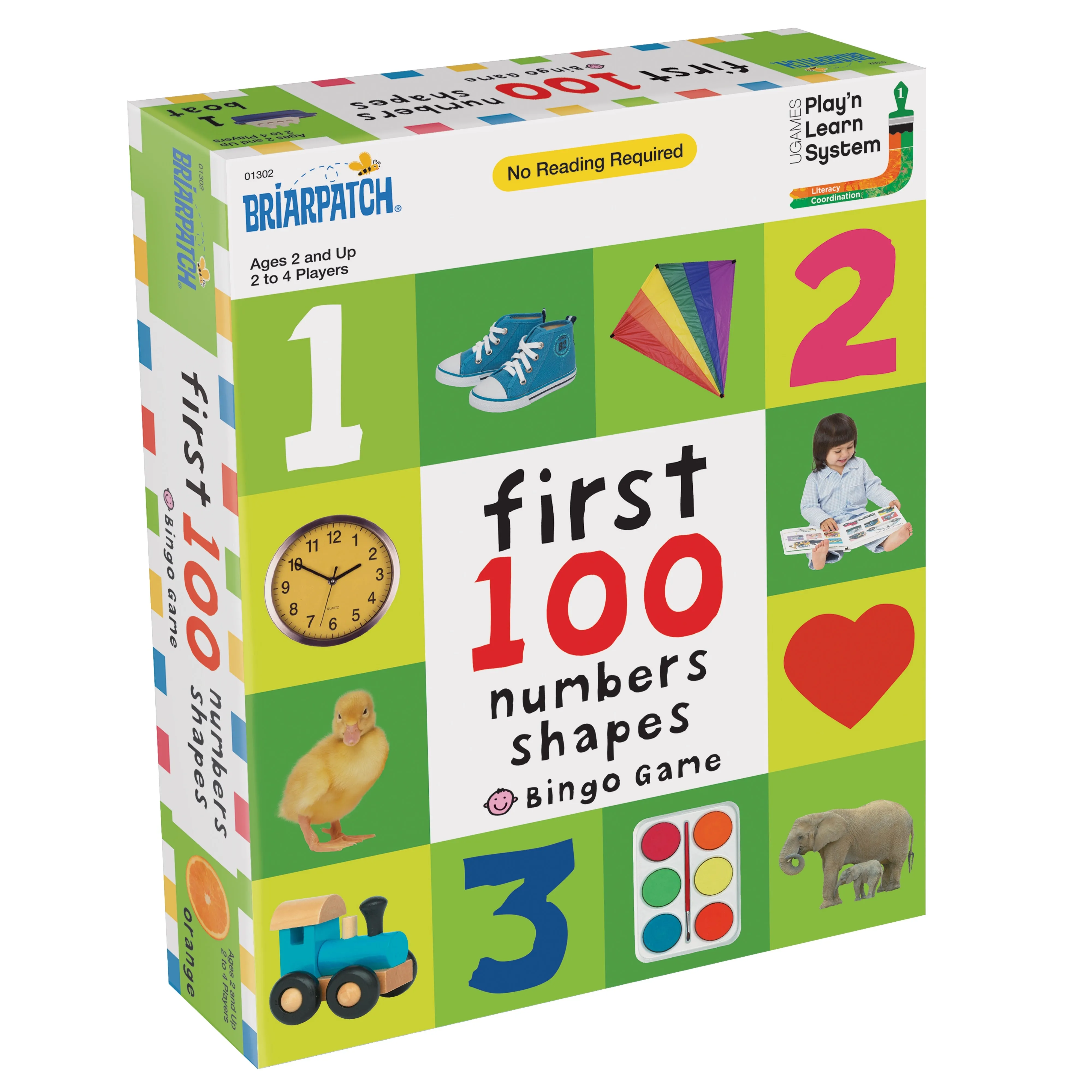 First 100 Numbers and Shapes Game