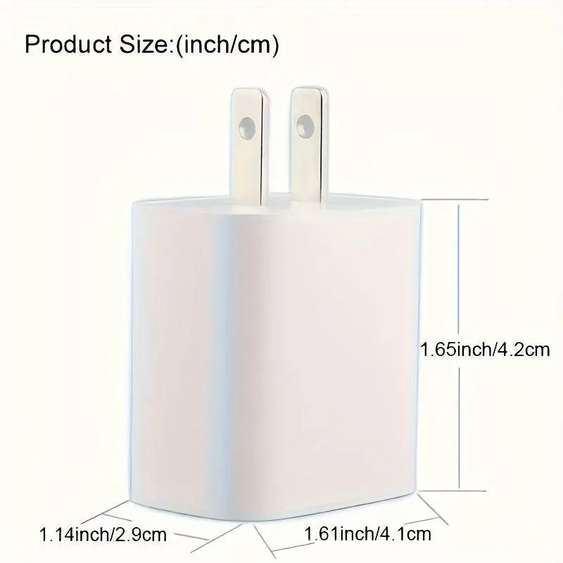 For IPhone 15 20W Charger USB C Wall Charger IPad Pro Charger Type C Charger Block 2 Pack With 2 Pack 6FT Cable For IPhone 15/15 Plus/15 Pro/15 Pro Max/iPad Pro/Mini/Air/Air4/AirPods/Samsung