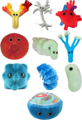 Giant Microbes Dolls - (Bundle of 3)