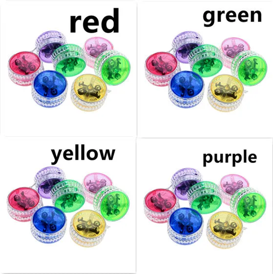 Glowing Yo-Yo LED Educational Toy for Kids
