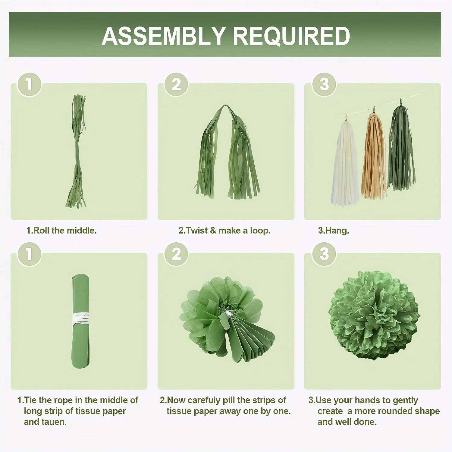 Green Birthday Party Decorations