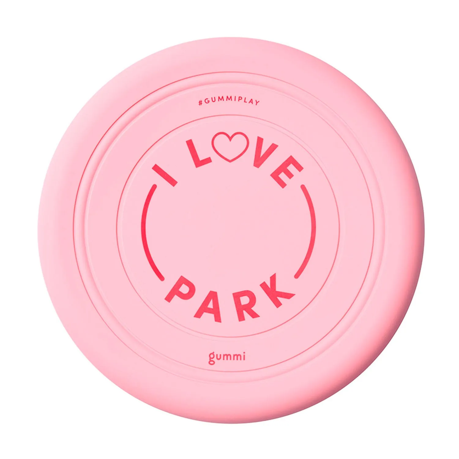 gummi SIlicone Frisbee Dog Toy