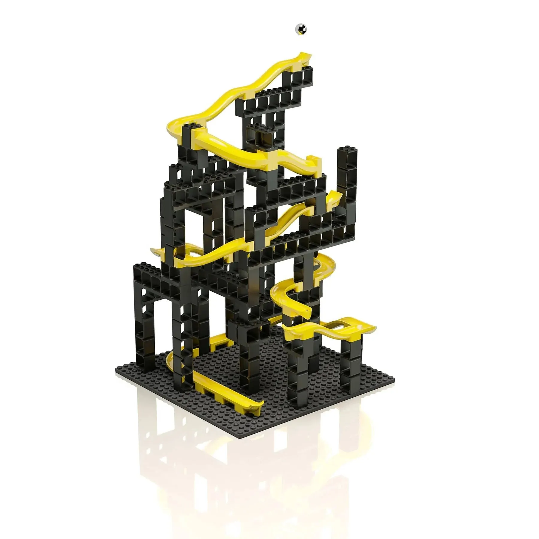 HUB PI 99pc Medium Marble Set