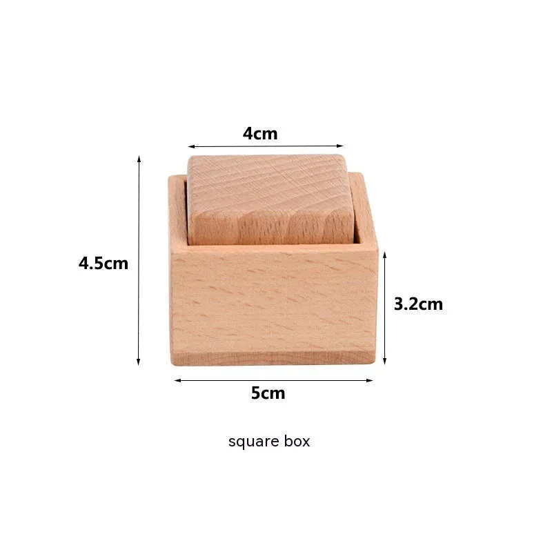 Interactive Montessori Wooden Educational Toy Set for Infants