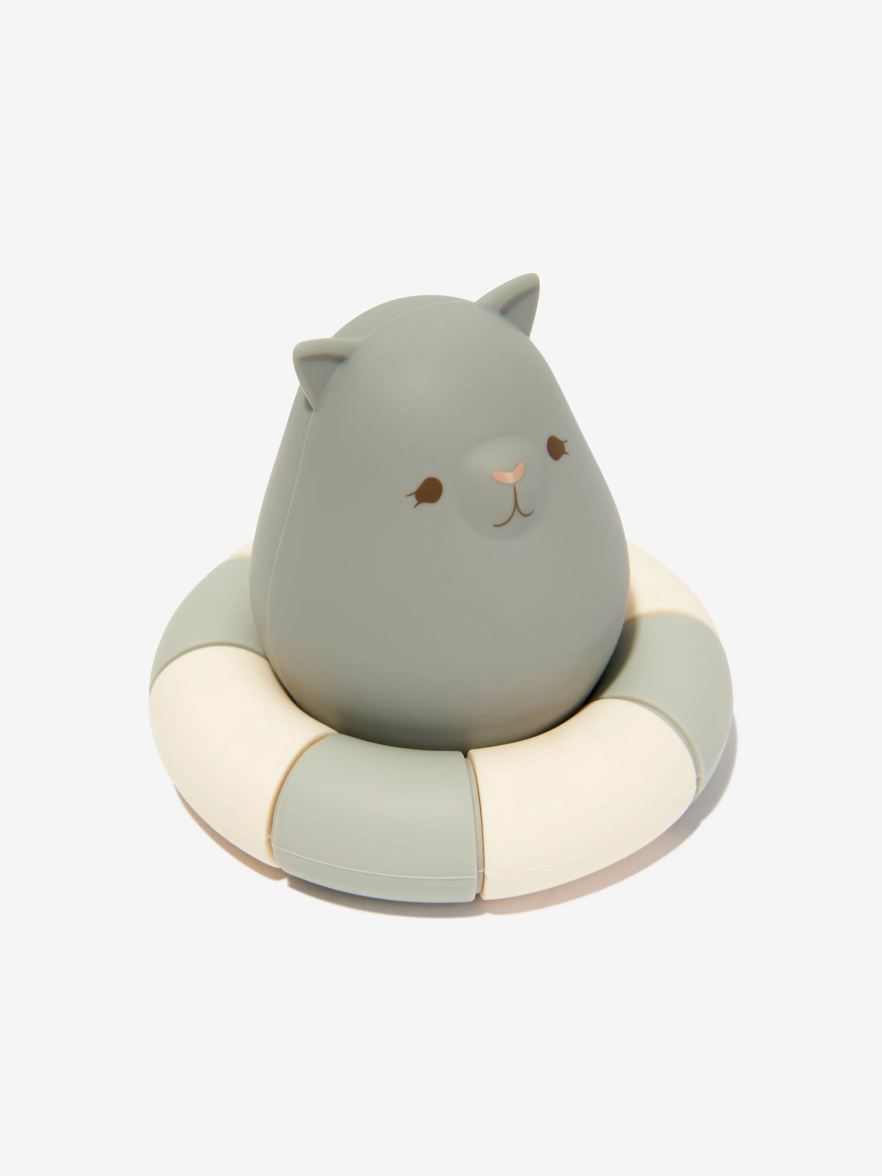 Konges Sløjd Kids 2 Pack Silicone Bath Toys Swim Ring in Almond