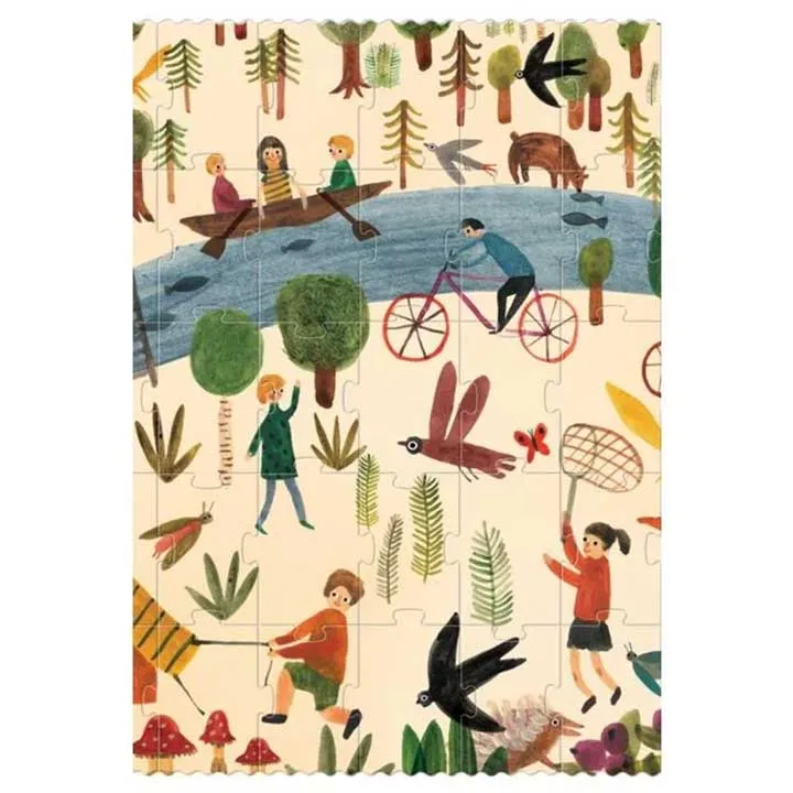 Londji 100 Piece Jigsaw Puzzle Enjoy the Forest