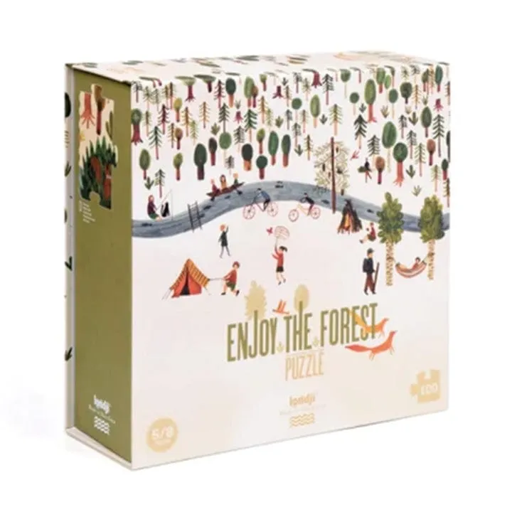 Londji 100 Piece Jigsaw Puzzle Enjoy the Forest