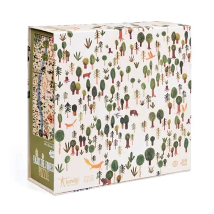 Londji 100 Piece Jigsaw Puzzle Enjoy the Forest