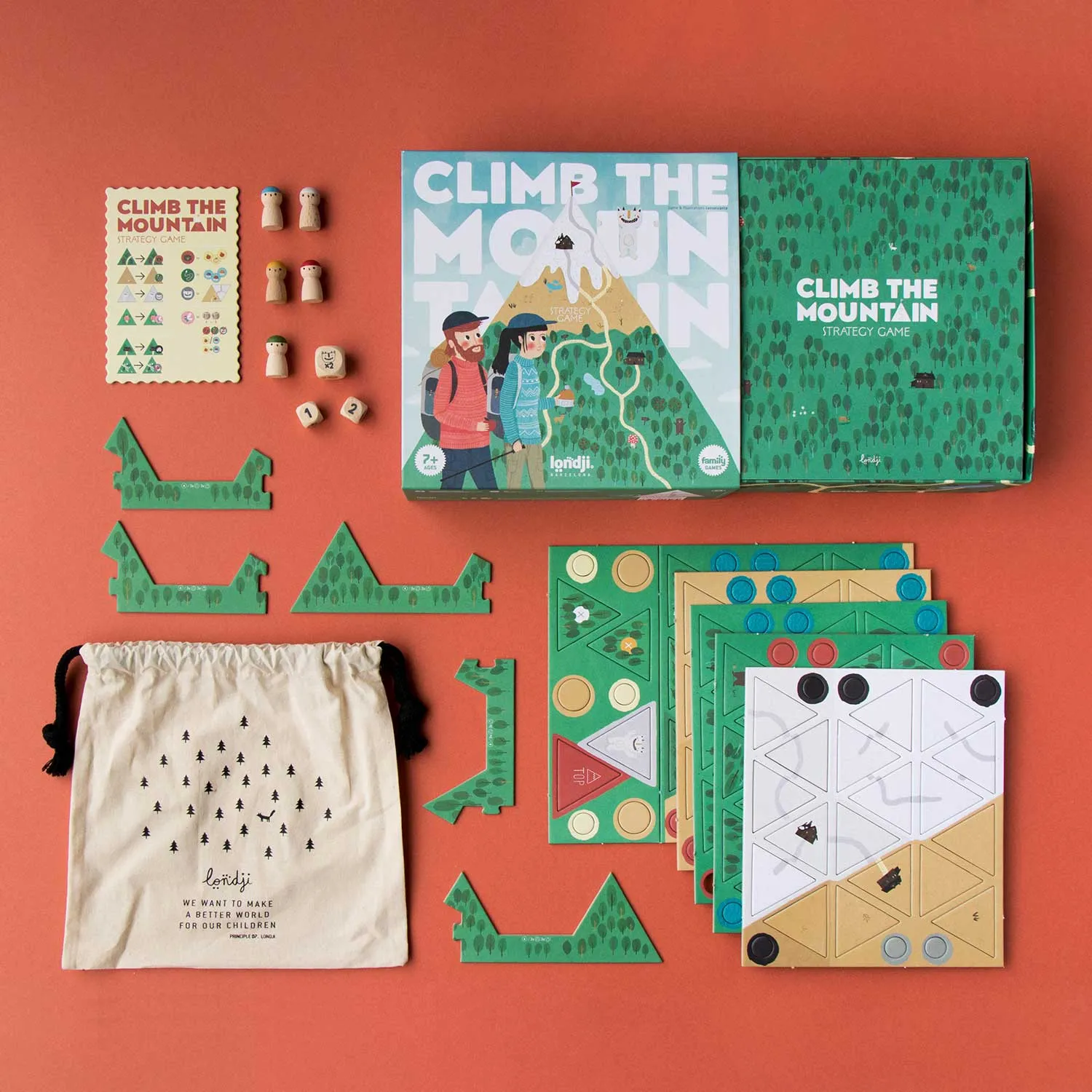 Londji Strategy Game - Climb the Mountain